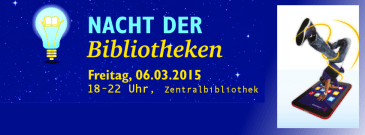 Nacht der Bibliotheken Flyer